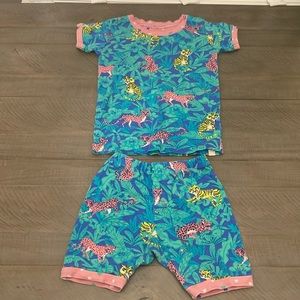 Hatley Cheetah Print Rainforest Pajamas